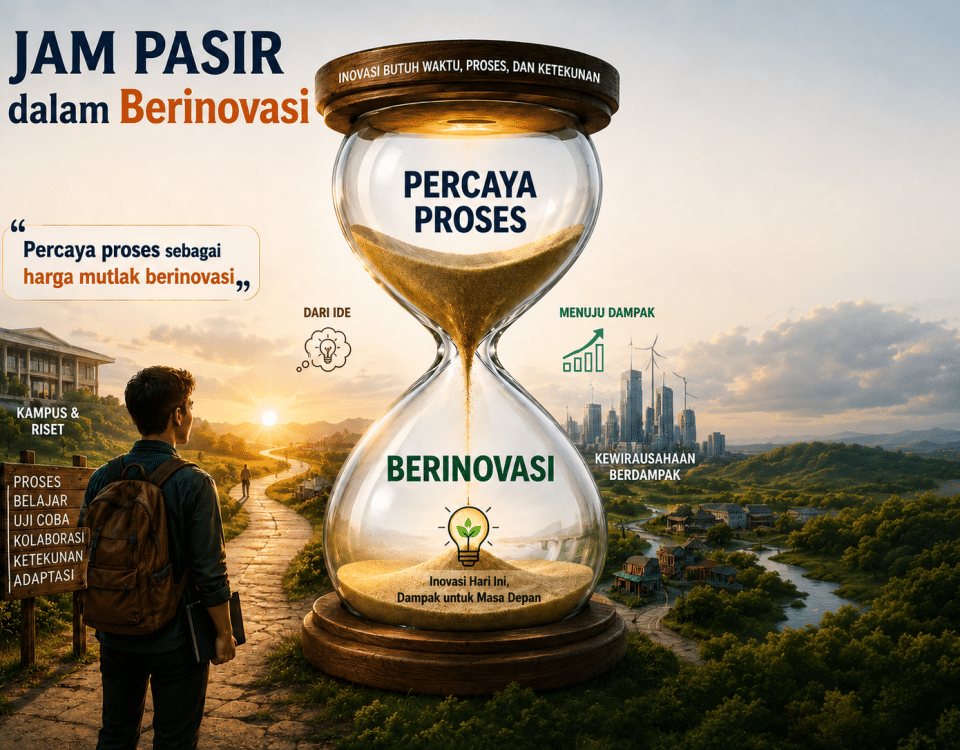 "Jam Pasir" dalam Berinovasi (14 Juli 2026) – KORAN SERU! YA | Percaya Proses sebagai Harga Mutlak